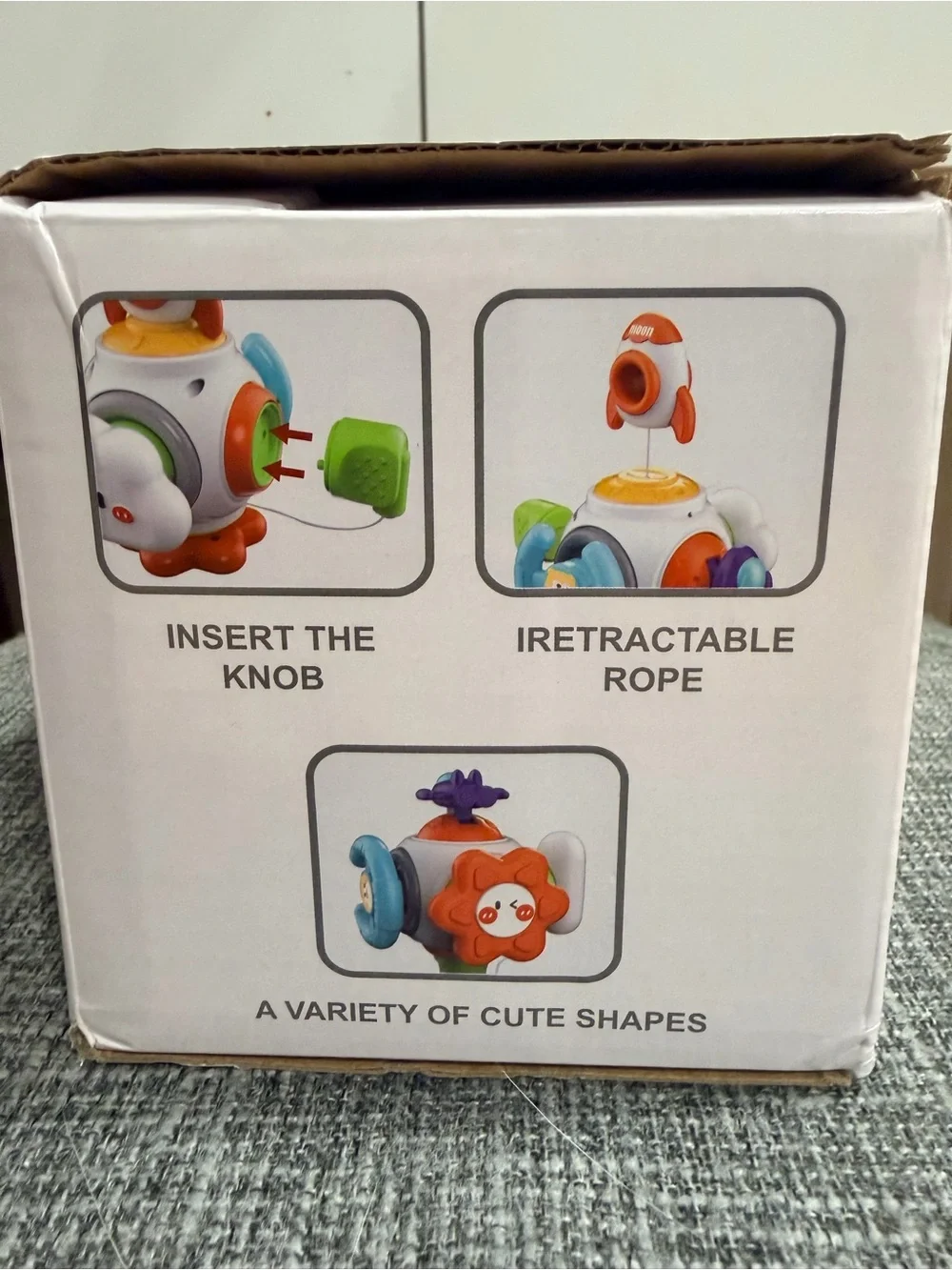 Baby Montessori Sensory Space Rocket toy